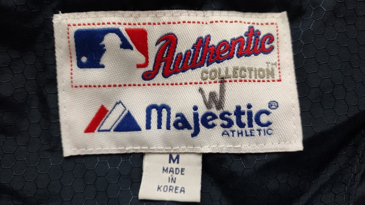 VTG RARE MAJESTIC SEATTLE MARINERS 9/11 2001 SEASON