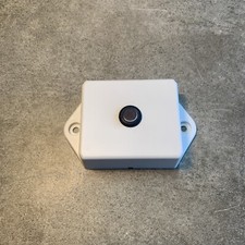 ETS SM1-LE Surface Mount Omni Directional Microphone White Plastic Box Ets Sm1