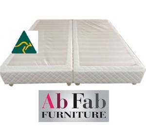King Twin Ensemble Bed Base Frame Only Assembled Australian Made In White King Twin Ensemble Bed Base Frame Only, King Bed Base Frame