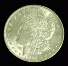 1902 MORGAN SILVER DOLLAR CHOICE BU WHITE. REDUCED 3/26/25 (333)