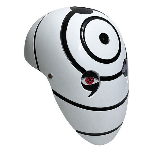 Uchiha#Itachi Obito Glowing Sharingan^Naruto Ninja White Masks%Cosplay Halloween - Picture 4 of 59