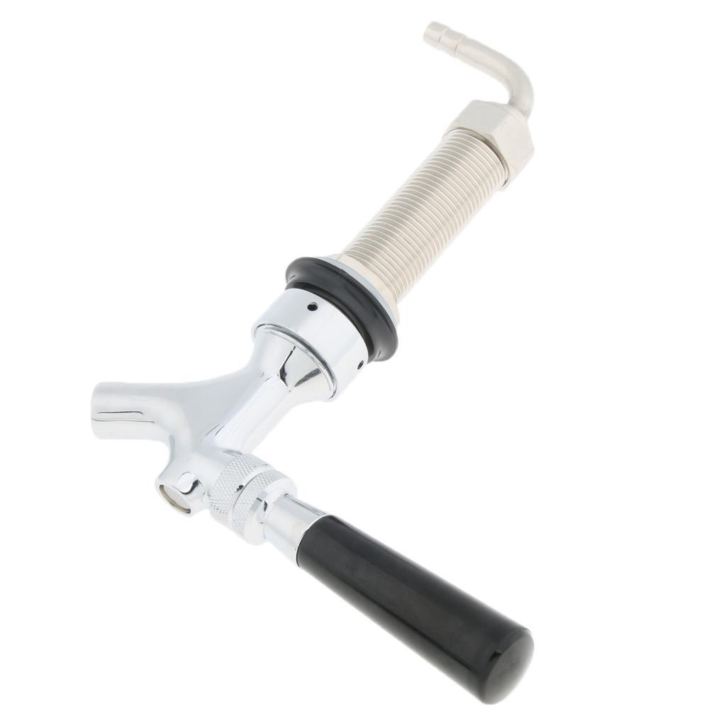 Verchromter Fassbierhahn Mit Langem Schaft Combo Kit Kegerator Tap