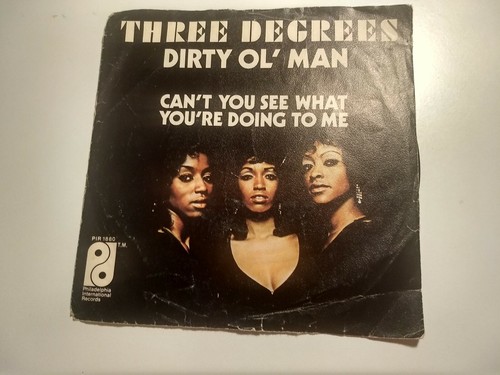 SINGLE THREE DEGREES/DIRTY OL'MAN/CAN'T YOU SEE WHAT YOU'RE DOING/USED BUT GOOD - Imagen 1 de 3