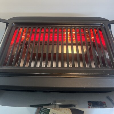 Phillips Smoke-Less Indoor Grill Advanced 1660W Infrared Heat