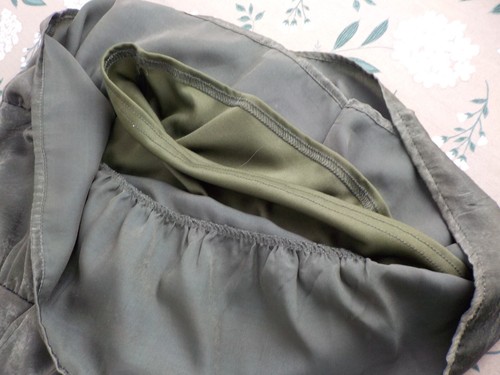 Altar'd Stated Olive Green Satin Dress Size S - Picture 17 of 21