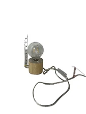 Room Essentials Vintage Bulb Accent Lamp Incandescent Base light wood