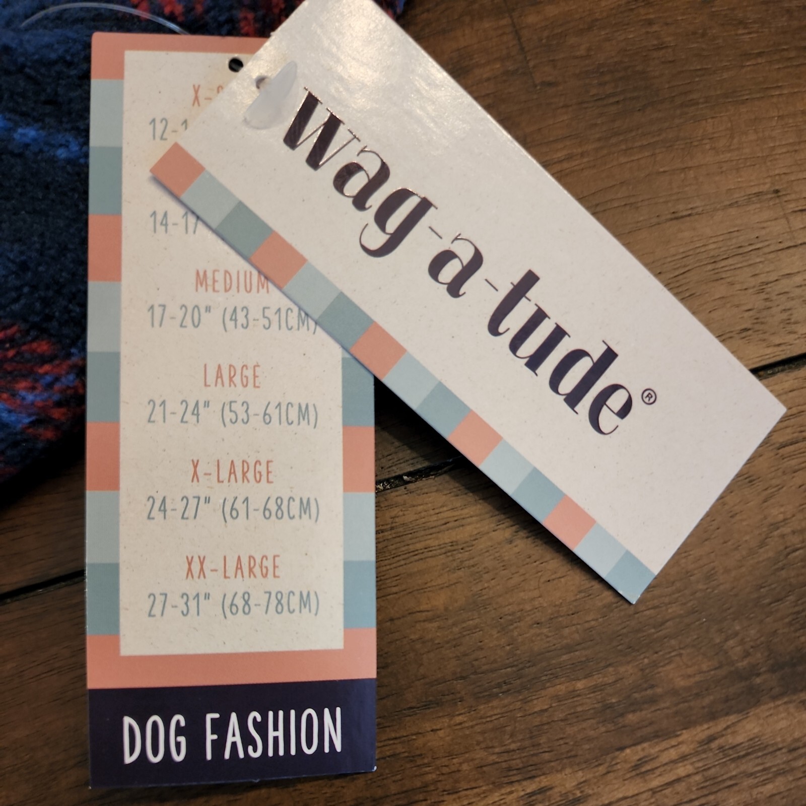 WagATude Red/Blue Plaid Pet Pajamas, Large eBay