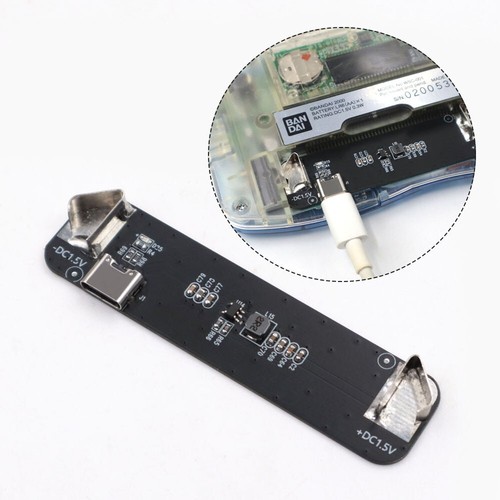 Módulo de alimentación recargable tipo C Power Board para consola Wonder Swan Color/WSCC - Imagen 4 de 15