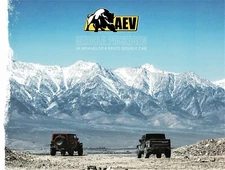 2017 AEV Jeep JK Wrangler & Brute Double Cab Dealer Sales Brochure - Rare!
