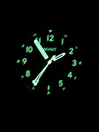 Men’s MVMT FIELD Watch Black Dial Stainless Luminous Hands WR100M W/Date 41mm - Picture 13 of 24