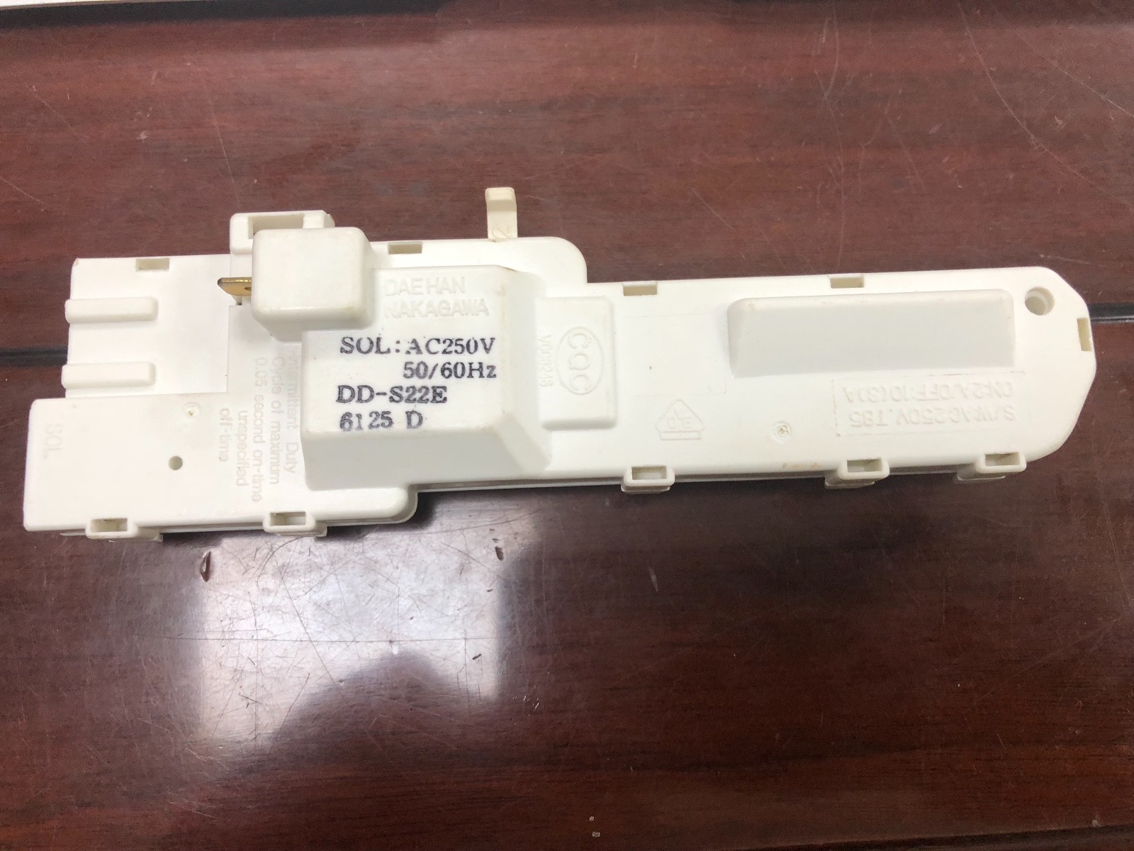 Samsung Washing Machine Door Lock Switch SWFP12 SWFP12IW1/XSA SWF