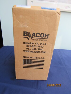 BLACOH FLUID CONTROL  311N PULSATION DAMPENER New sealed box