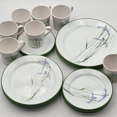 Corning Corelle Shadow Iris Dinnerware Dinner / Luncheon / Salad / Saucer Plate