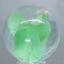 Large Vintage Marble King Cat's Eye Marble .99 Inch Near-Mint Condition