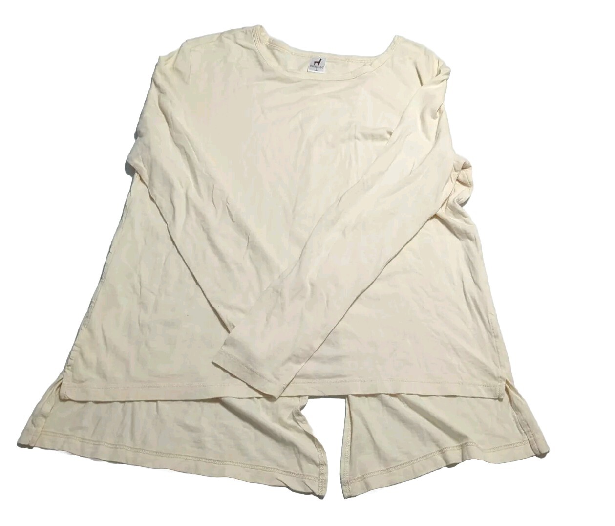 Peruvian Connection Split Back Long Sleeve Pima C… - image 3