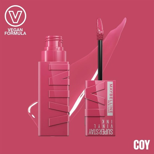 Maybelline Lip Color Smudge-free Long Lasting up to 16h Liquid Lipstick 20 coy
