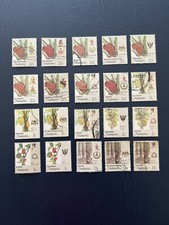 Malaysia Used Stamps Depicting National Resources Crops. Ideal For Collection.