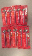 Lot Of 10 Vermont American Fast Spiral Masonry Drill Bits 5/16” X 4” 14005