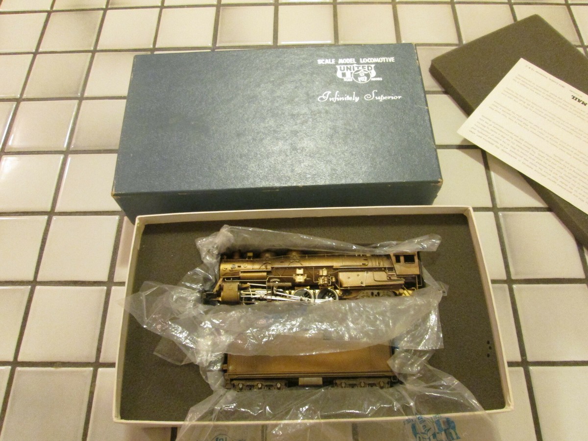 鉄道模型 UNITED SANTAFE 4-8-4 HO Brass CON PFM - United ATSF - Santa Fe 4-8-4 Northern