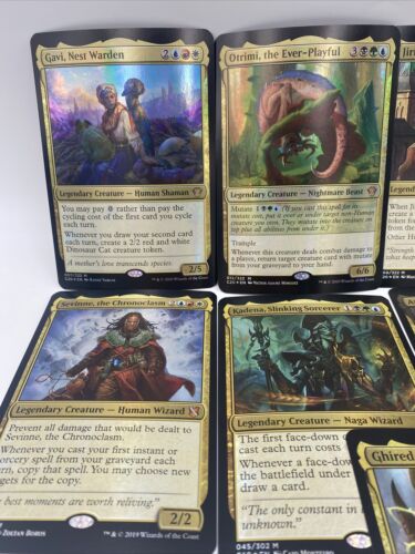 Oversized Commander - MTG - Foil - 2020 2021 sets Mint/Near mint - Picture 2 of 5
