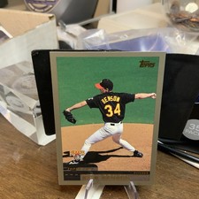 KRIS BENSON 2000 TOPPS BASEBALL CARD # 108