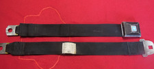 1969 Pontiac Gto Lemans Tempest Black Deluxe Rear Seat Position Seat Belts Early 1969 Pontiac Gto Lemans Tempest Black Deluxe Rear Seat Position Seat Belts Early