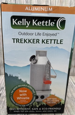 #ad Kelly Kettle Trekker Kettle Aluminum Portable Lightweight Rapid Boil Camping New $55.00
