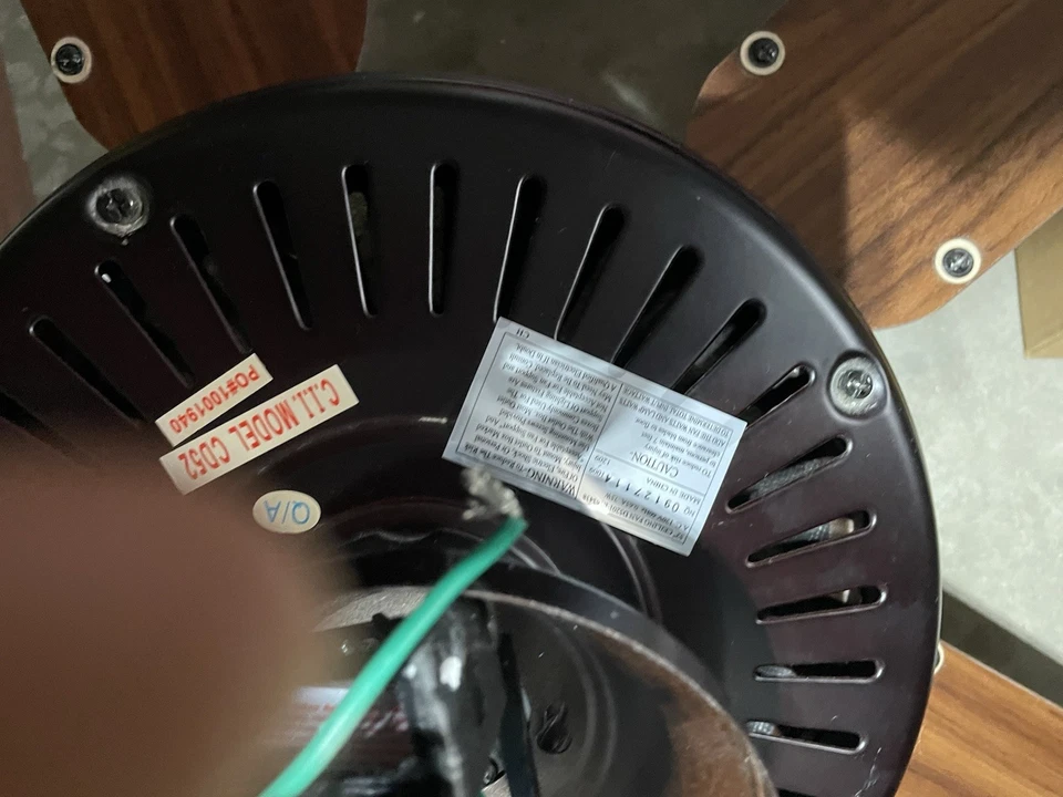 "Ventilador de techo Monte Carlo 47""" Foto 3 de 3