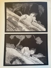 Les Laques du Coromandel vintage litho 1922