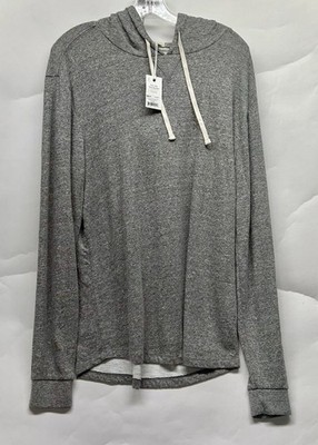 Marine Layer Men's Heather Grey Small DK Pullover Hoodie (R1)