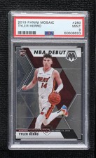 2019-20 Panini Mosaic NBA Debut Tyler Herro #280 PSA 9 MINT bn5