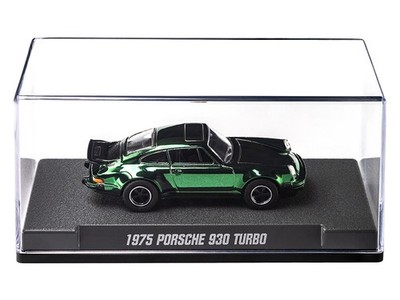 1975 PORSCHE 930 TURBO GREEN 1/64 DIECAST MODEL CAR BY MAJORETTE