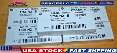 Allen-Bradley 1756-N2 Series B Slot Filler Factory Sealed 1756N2 US Free Tax