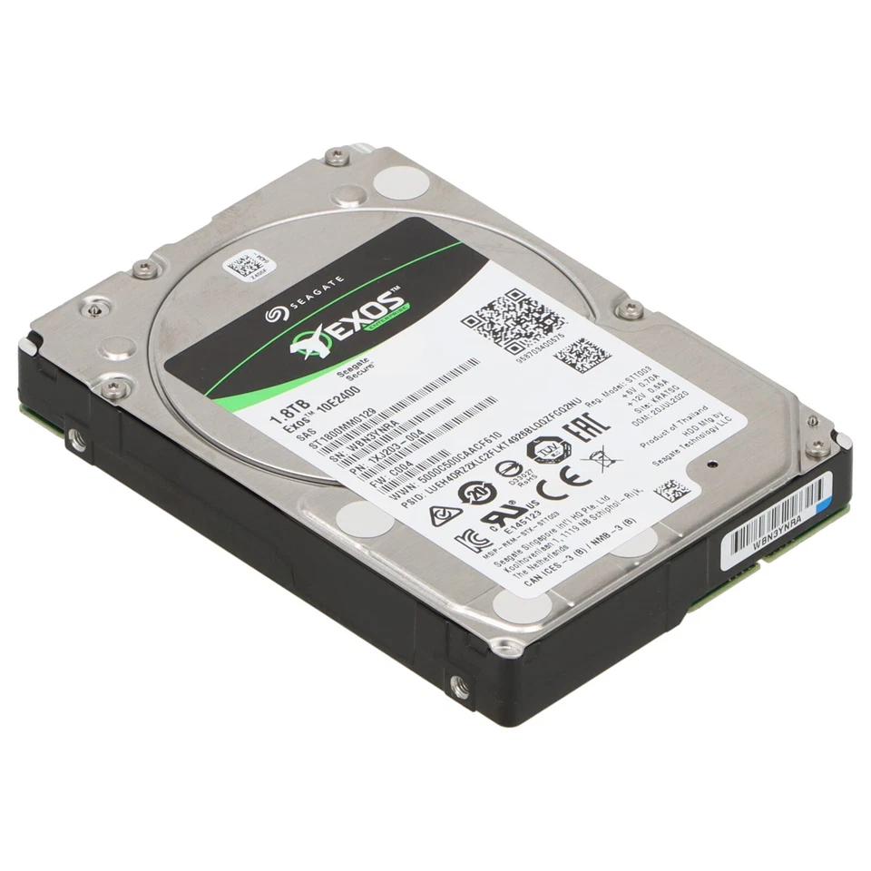 Seagate SAS-Festplatte Exos 10E2400 1,8TB 10k SAS 12G 2,5" - ST1800MM0129