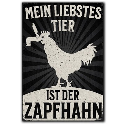 LANOLU Fotomagnet Zapfhahn Geschenk - 8x5,5cm