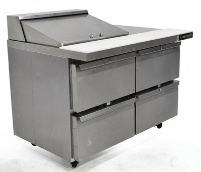 Used Continental Refrigerator SW48-12M 48'' Mighty Top 4-Drawer Prep Table