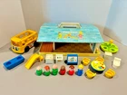 Vintage Fisher Price Little People Nursery School #929 – Complete – Cleaned!