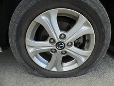 MAZDA 3 WHEEL ALLOY FACTORY, 15X6.0IN, BL, 04/09-10/13 09 10 11 12 13