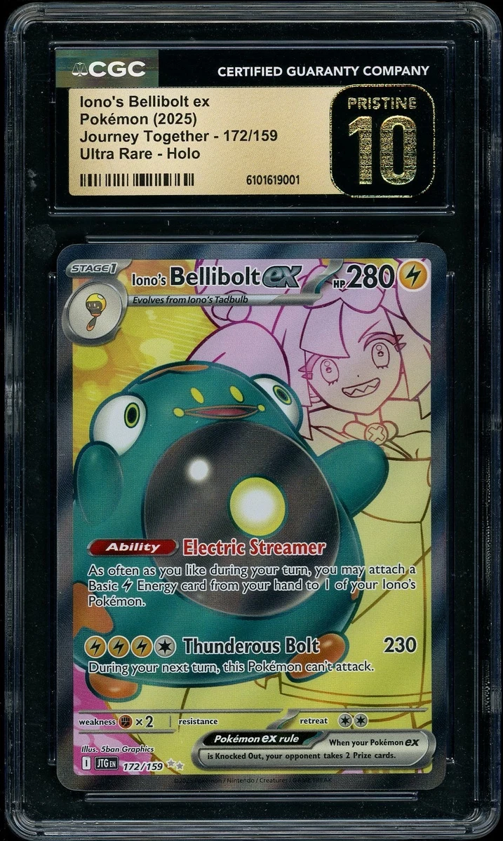 Iono's Bellibolt Ex Pokmon TCG Cards for sale | eBay