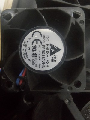 Delta Power Supply Cooling Fan FFB0412VHN-R00 4cm 4028 DC 12V 0.24A Double Ball