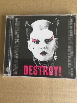 Mojo - Destroy Punk Comp CD 2008 Gen X Adverts Wire Johnny Thunders Sham 69 Etc
