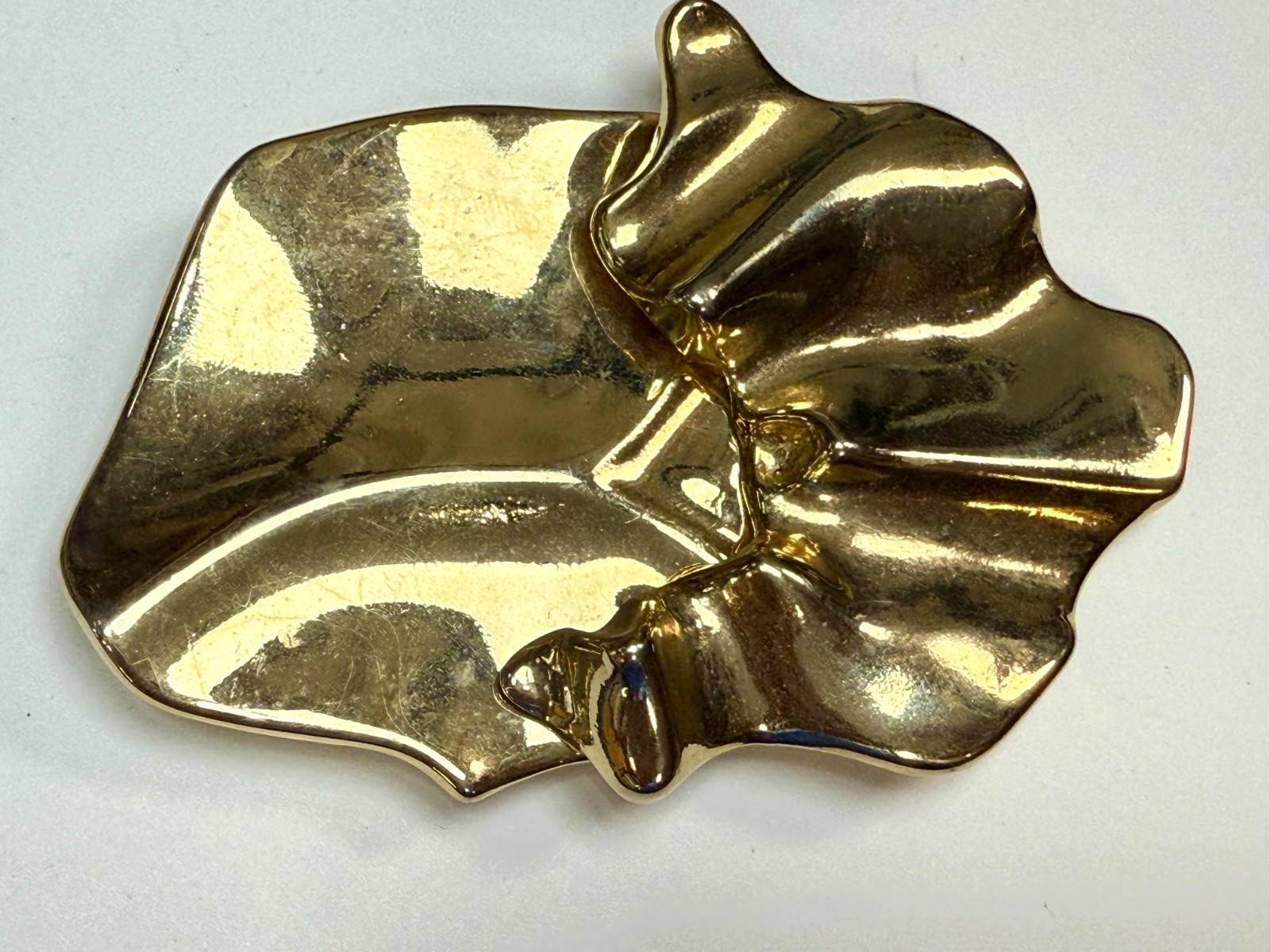 Brutalist Modernist Interlocking Two Piece Vintag… - image 11