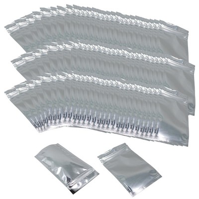 100pcs Mylar Bag  Taschen Aluminiumfolie Taschen Metallfolie