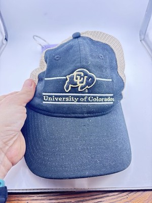 NCAA  Colorado Buffaloes Jersey Mesh Flex Fit Stretch Medium Large Hat Cap