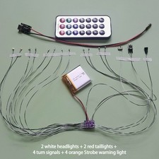 124or18 Universal Lighting Kit Police Model Cars Modific Remote Control Led 124or18 Universal Lighting Kit Police Model Cars Modific Remote Control Led