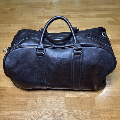 Ben Sherman 20  Faux Leather Carry-On Duffel Bag