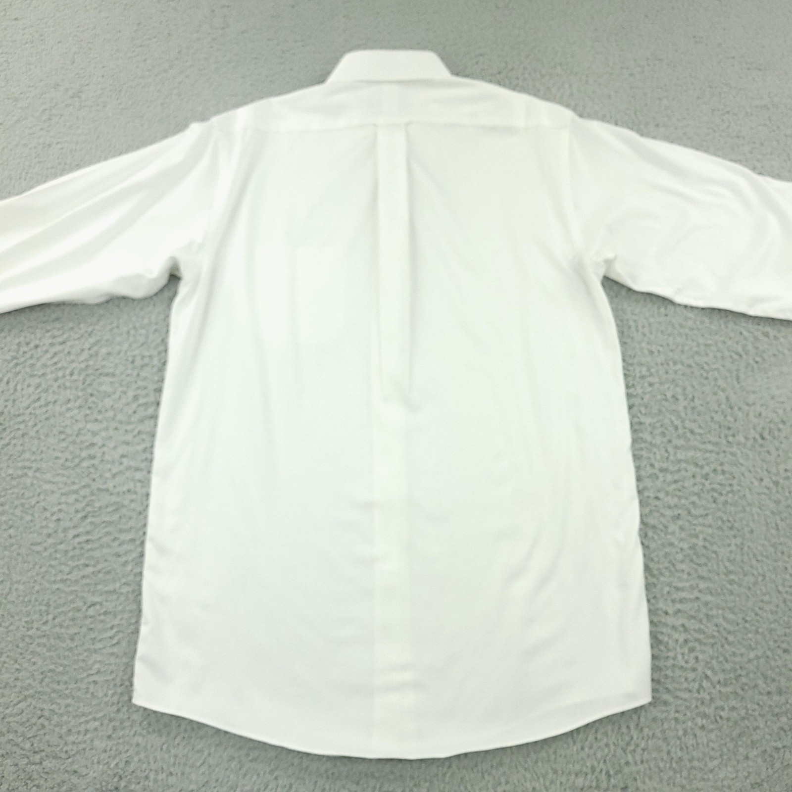 Roundtree & Yorke Gold Label Shirt Mens 15.5 34 White Fitted Dress Non Iron