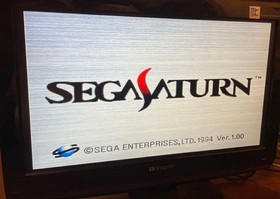 SEGA Vhtf Sega Saturn Main Unit The Yakyuken Tv Set With 3 Other Software Items