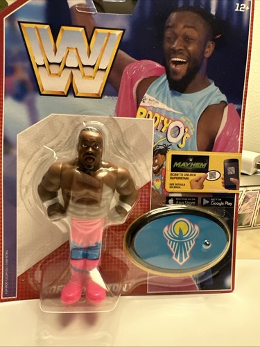 WWE Wrestling Retro Kofi Kingston Action Figure...