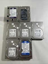 LOT (7) 1.0TB/2.0TB Mixed Brand /  SATA Desktop  Hard Drive